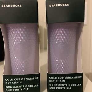 Icy White Starbucks Ornaments